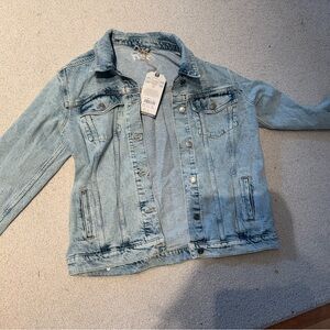 Fat Face Light Blue Jean Jacket Brand New